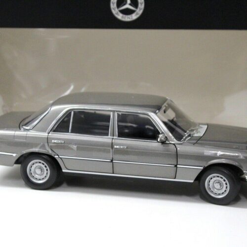 1:18 Norev Mercedes 450SEL 6.9 gray-metallic DEALER VERSION - Image 2