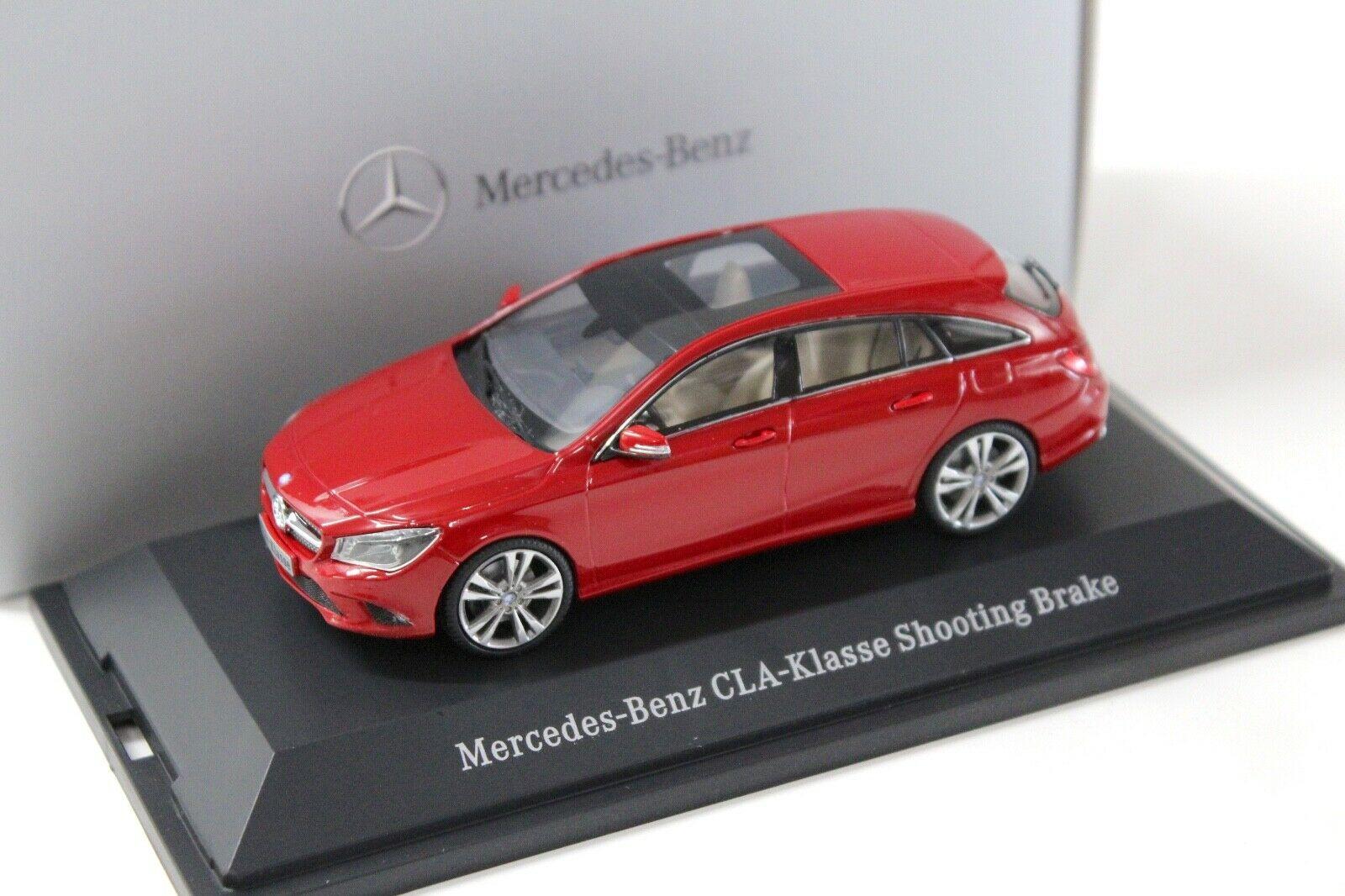 ID 40008 orig.jpg 1:43 Kyosho Mercedes CLA Shooting Brake red DEALER VERSION SALE %%