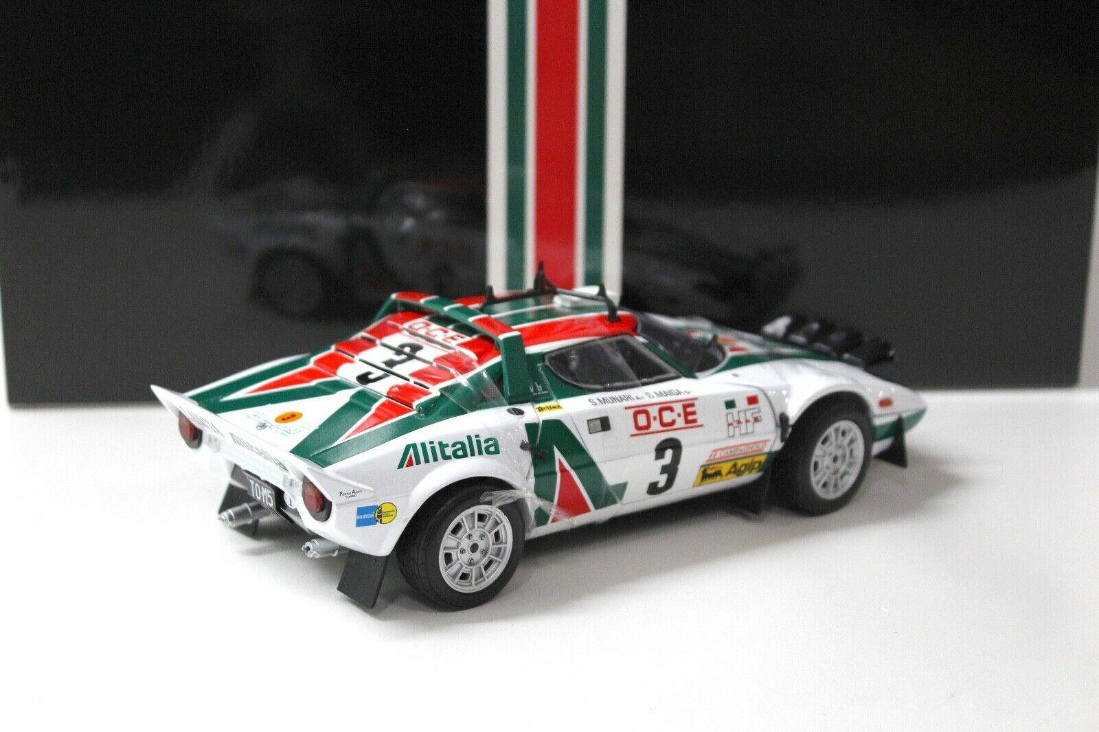 1:18 SunStar 1976 Lancia Stratos HF Rally du Maroc #3