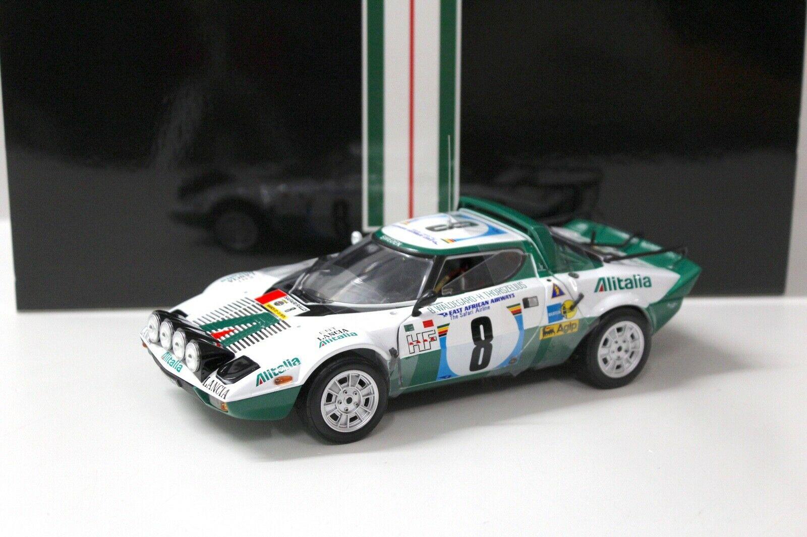 1:18 SunStar 1975 Lancia Stratos HF Rally 3rd Safari #8