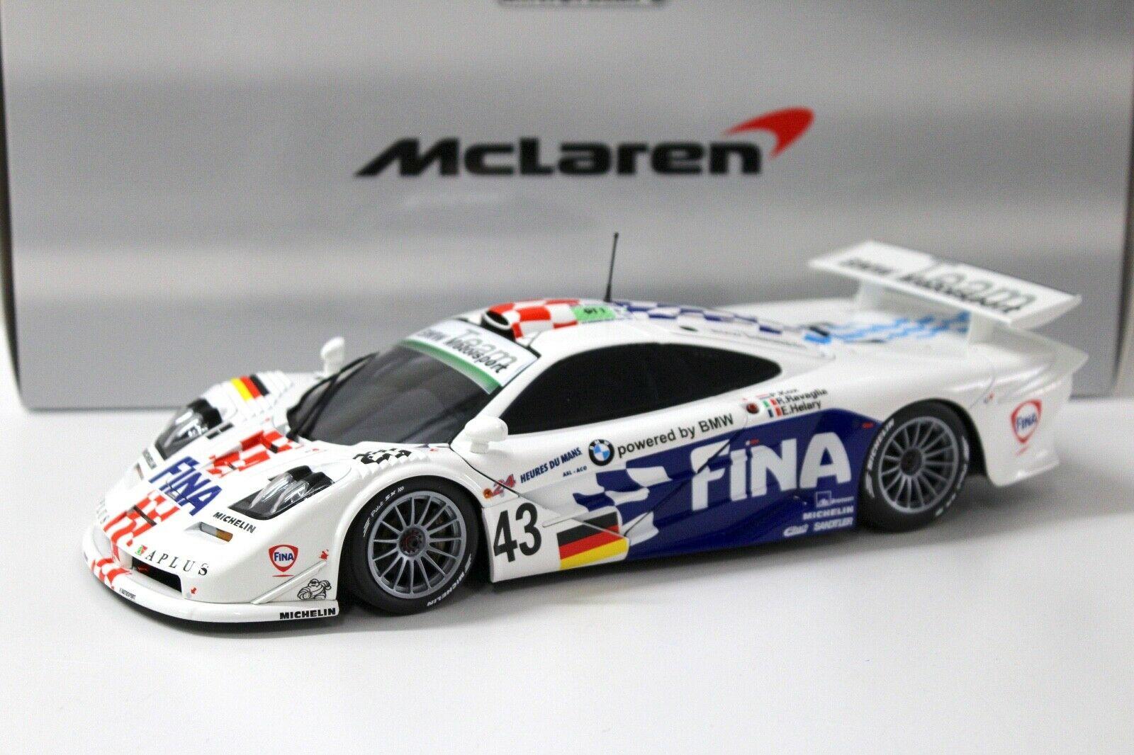1:18 Minichamps McLaren F1 GTR #43 24h LeMans 1997 FINA