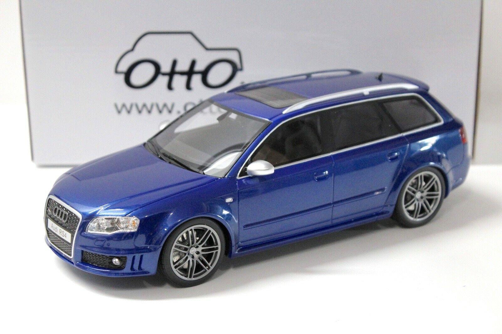 1:18 OTTO mobile OT785 Audi RS4 Avant B7 sepang blue