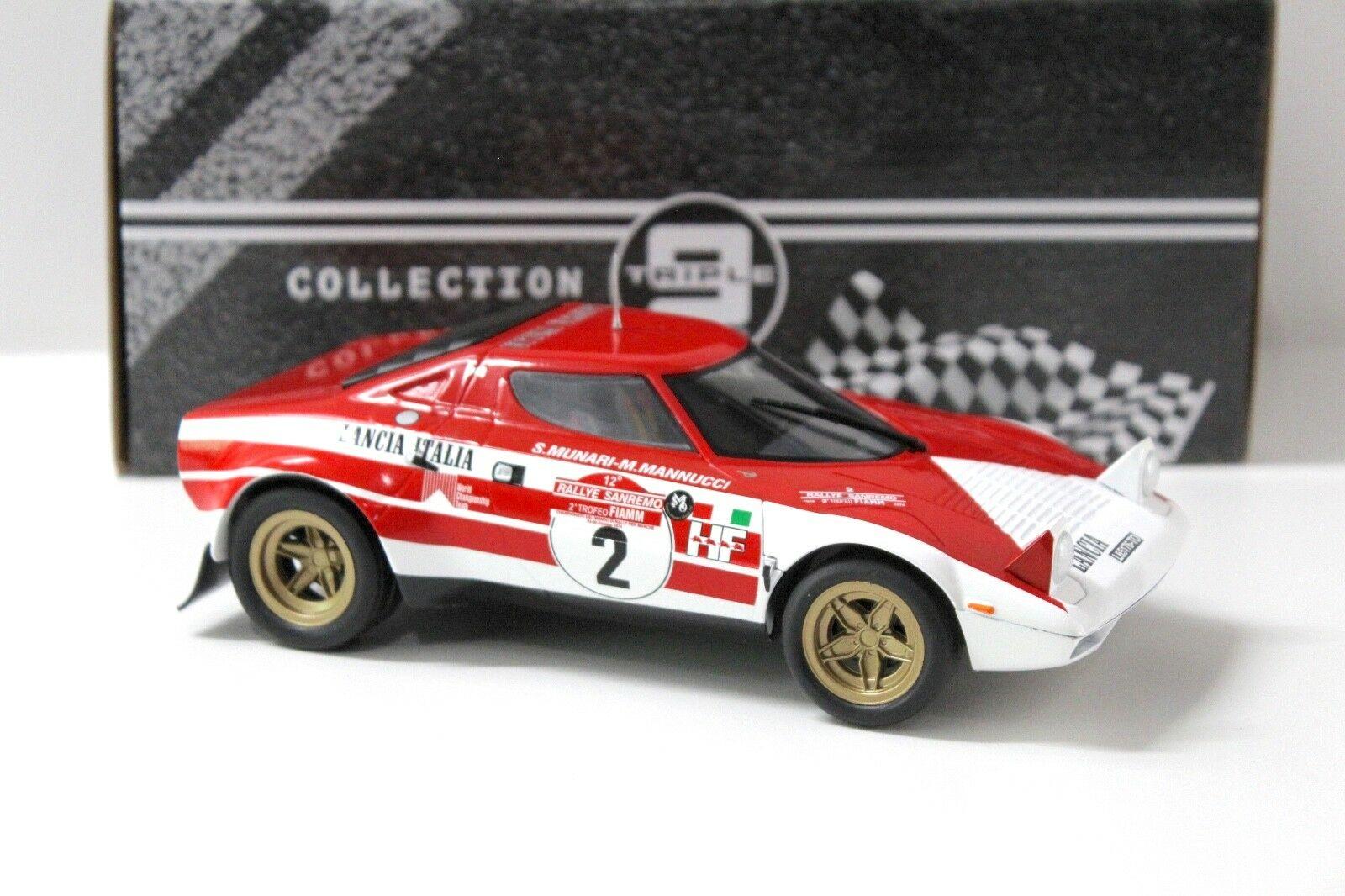 1:18 Triple9 Lancia Stratos HF #2 Rallye San Remo 1974 S.Munari