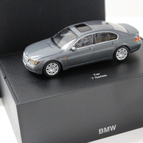 1:43 Minichamps BMW 7er E65 Limousine grey DEALER VERSION