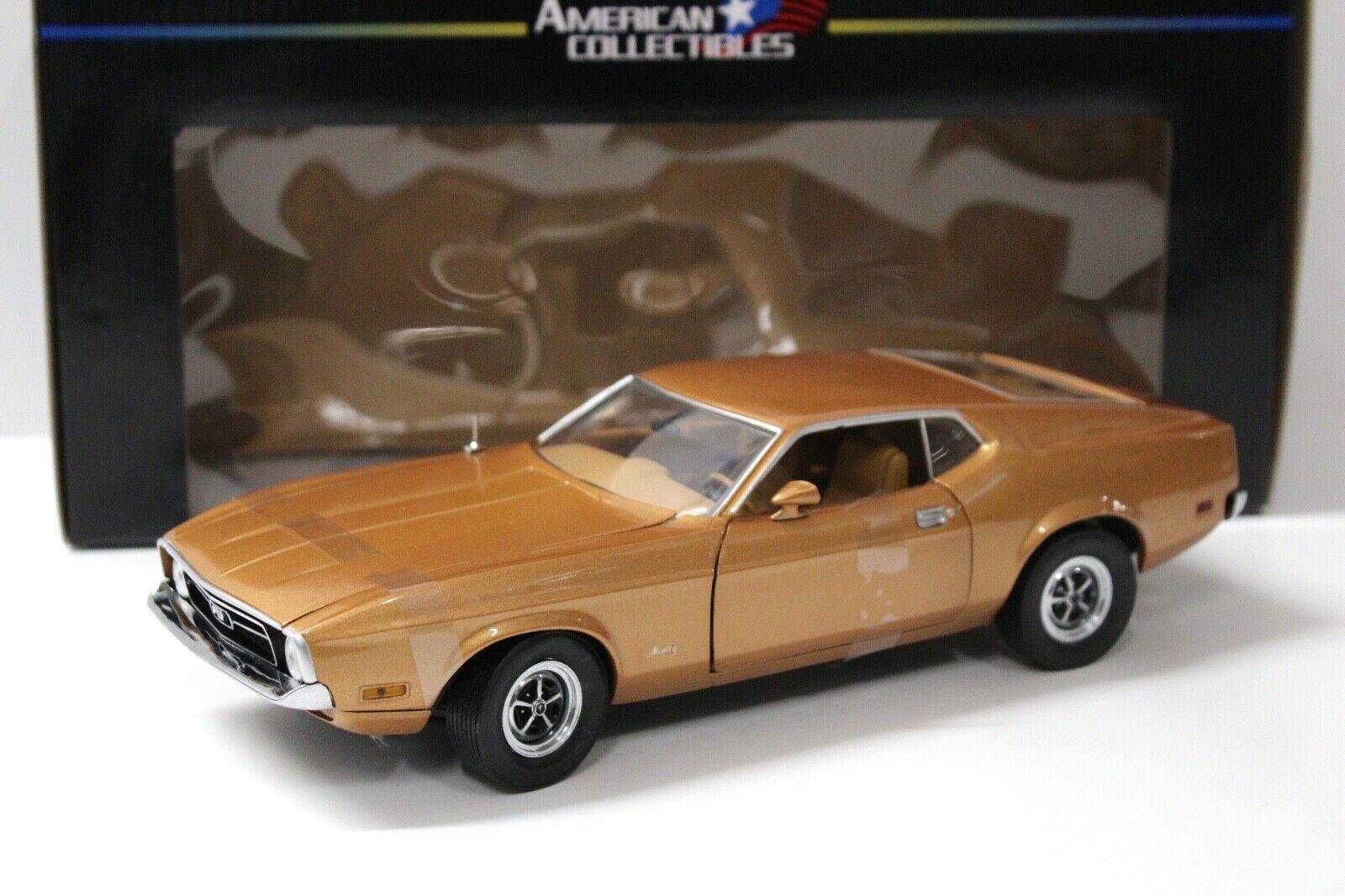 1:18 SunStar Ford Mustang Sportsroof 1971 gold