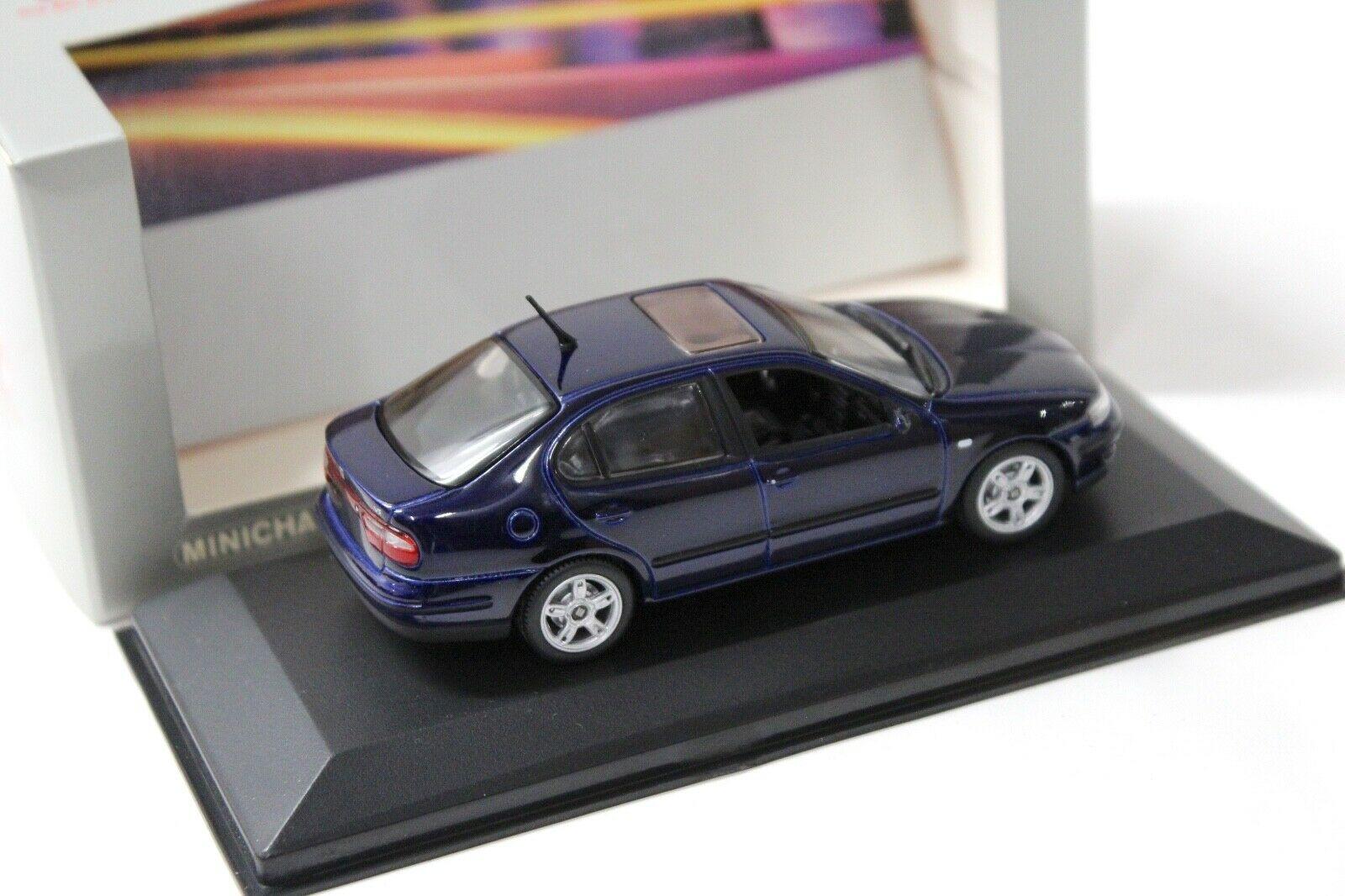 1:43 Minichamps Seat Toledo 2 Sedan blue DEALER VERSION