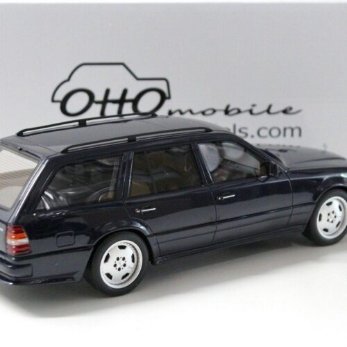 1:18 OTTO mobile OT753 Mercedes S124 AMG E36 T-Modell dark blue 1995