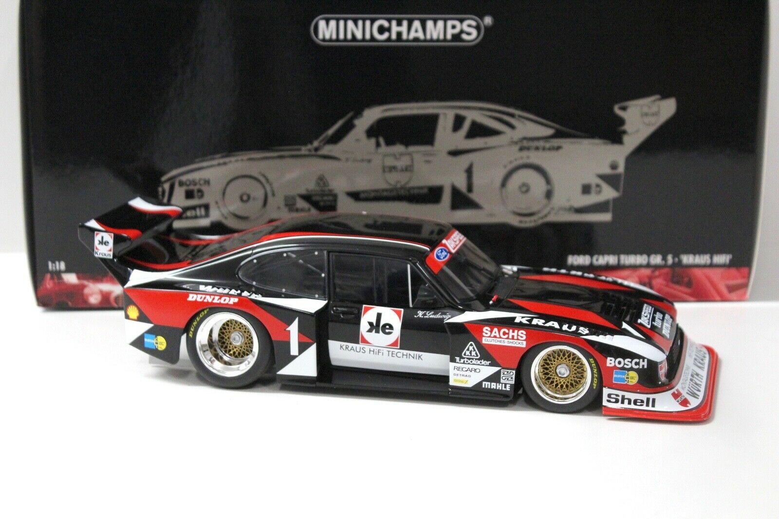 1:18 Minichamps Ford Capri Turbo Gr.5 Würth #1 Ludwig