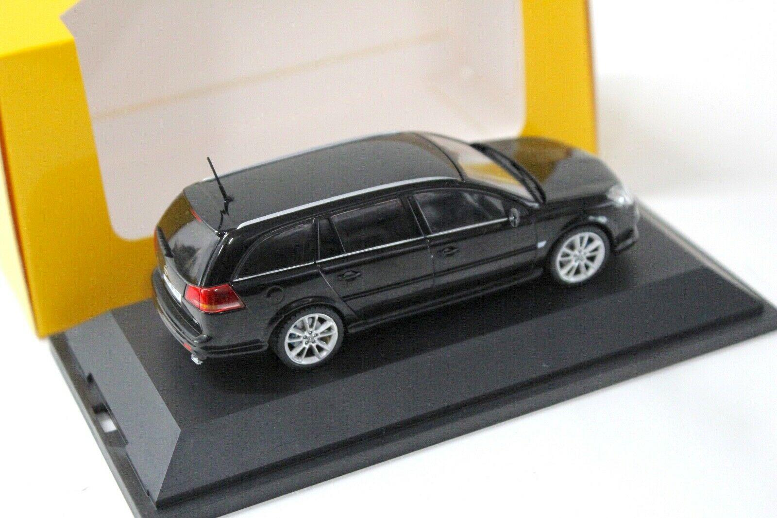 1:43 Schuco Opel Vectra OPC Caravan black DEALER VERSION