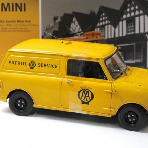 1:12 SunStar Austin Mini Van *PATROL SERVICE* 1963 yellow