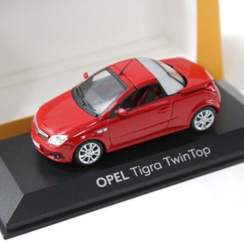 1:43 Minichamps Opel Tigra TwinTop red DEALER VERSION