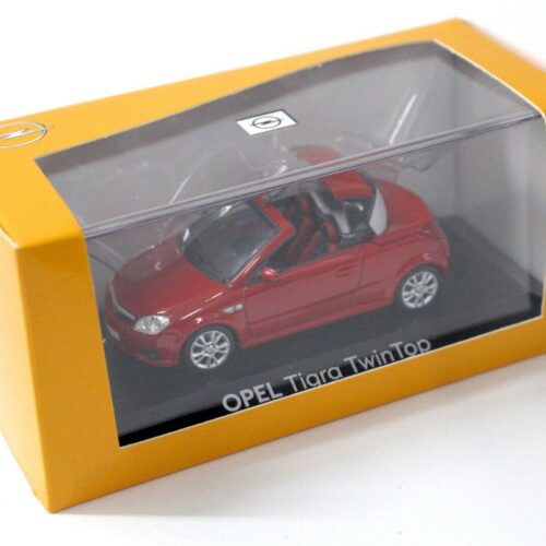 1:43 Minichamps Opel Tigra TwinTop red DEALER VERSION