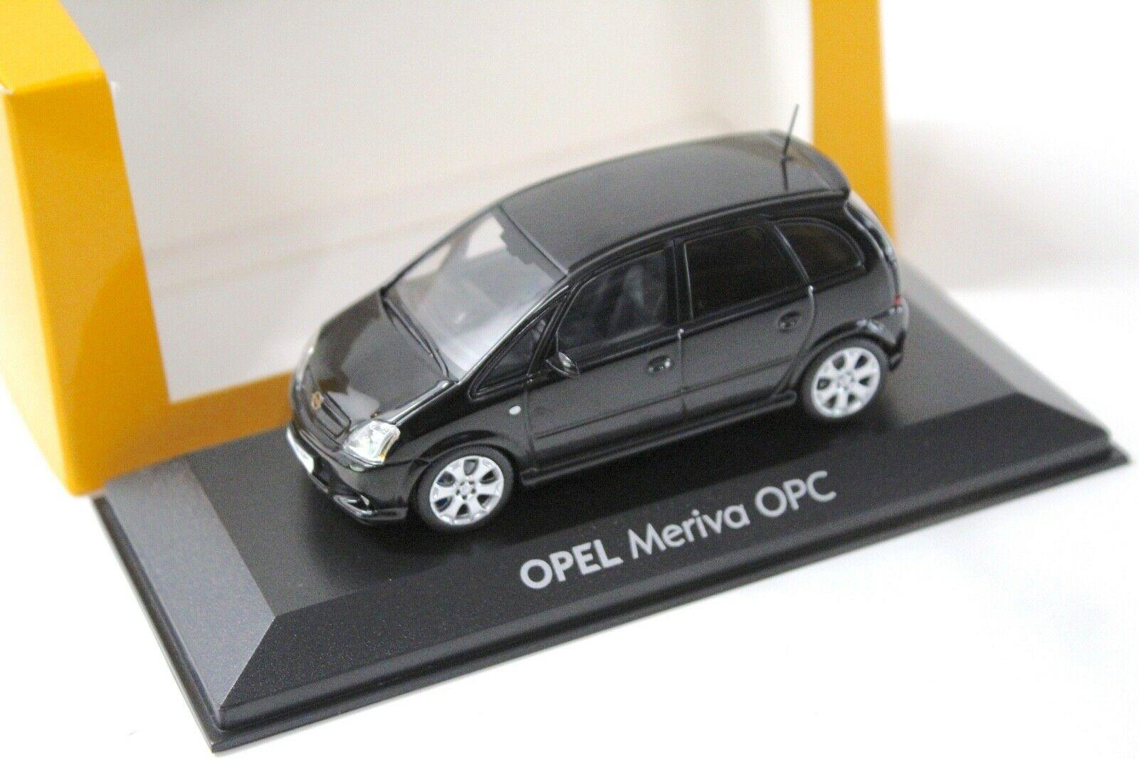 1:43 Minichamps Opel Meriva OPC black DEALER VERSION