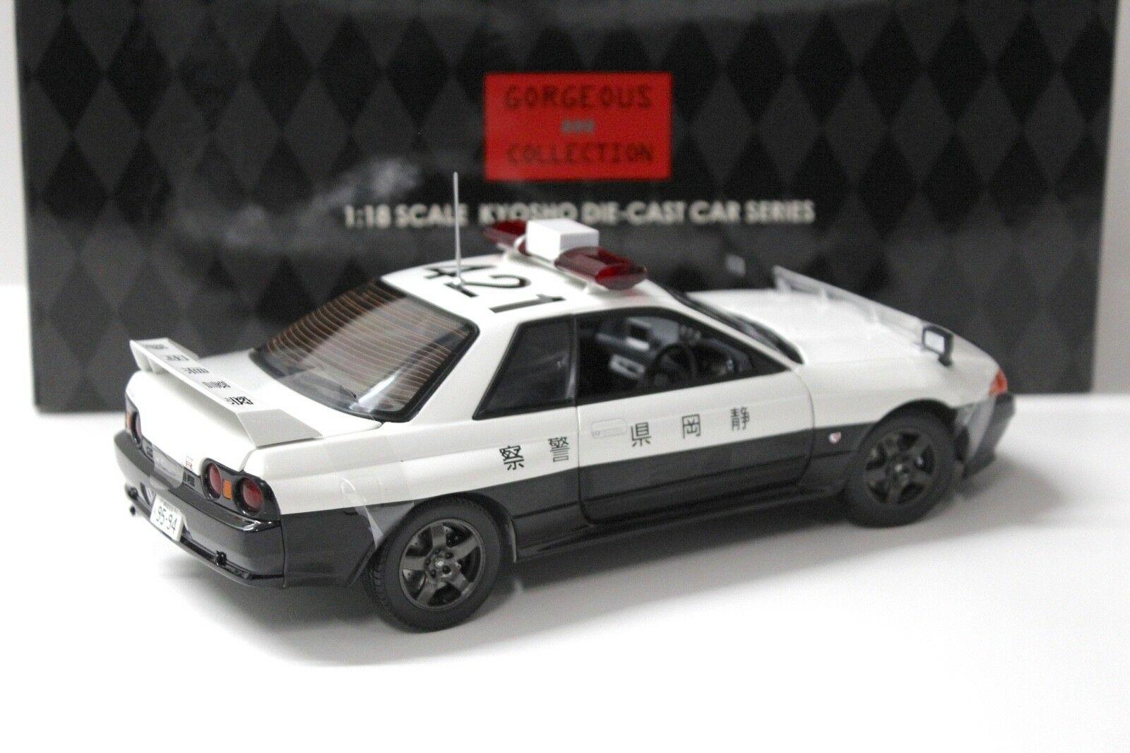 1:18 Kyosho Nissan Skyline GT-R R32 Shizuoka Police 421