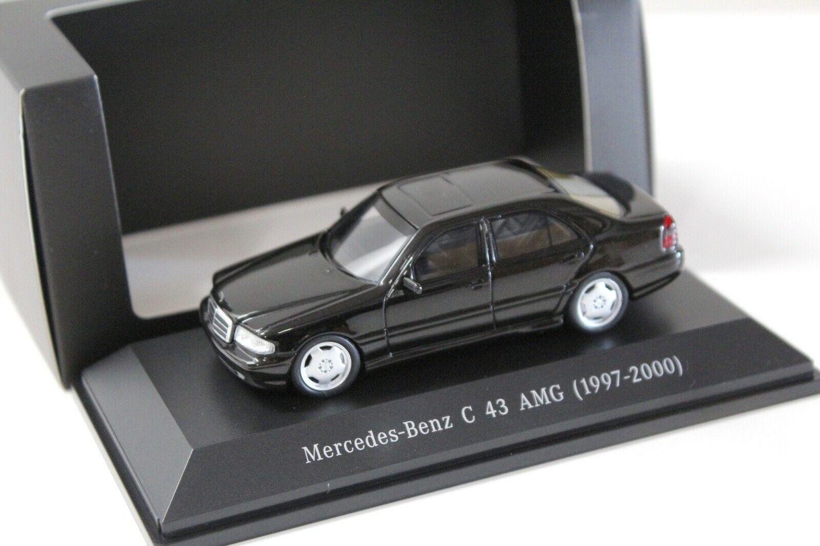 ID 40978 orig.jpg 1:43 Spark Minimax Mercedes C43 AMG W202 black DEALER VERSION