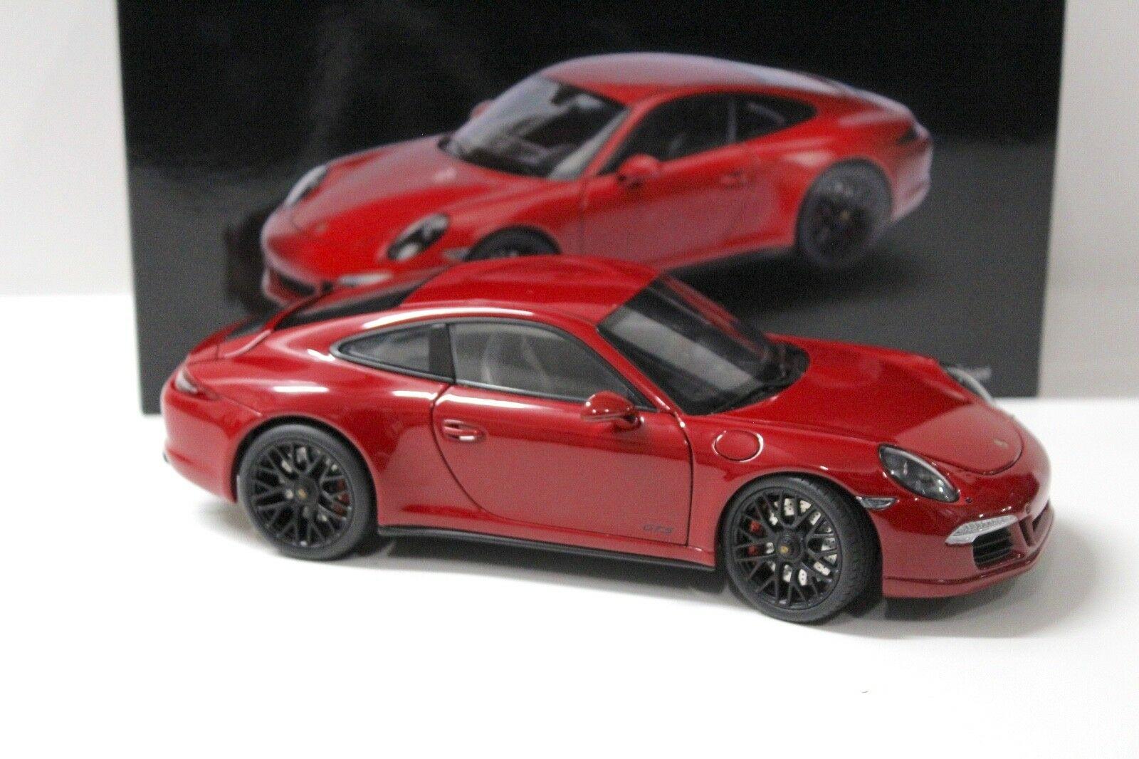 1:18 Schuco Porsche 911 (991) Carrera GTS Karmin red