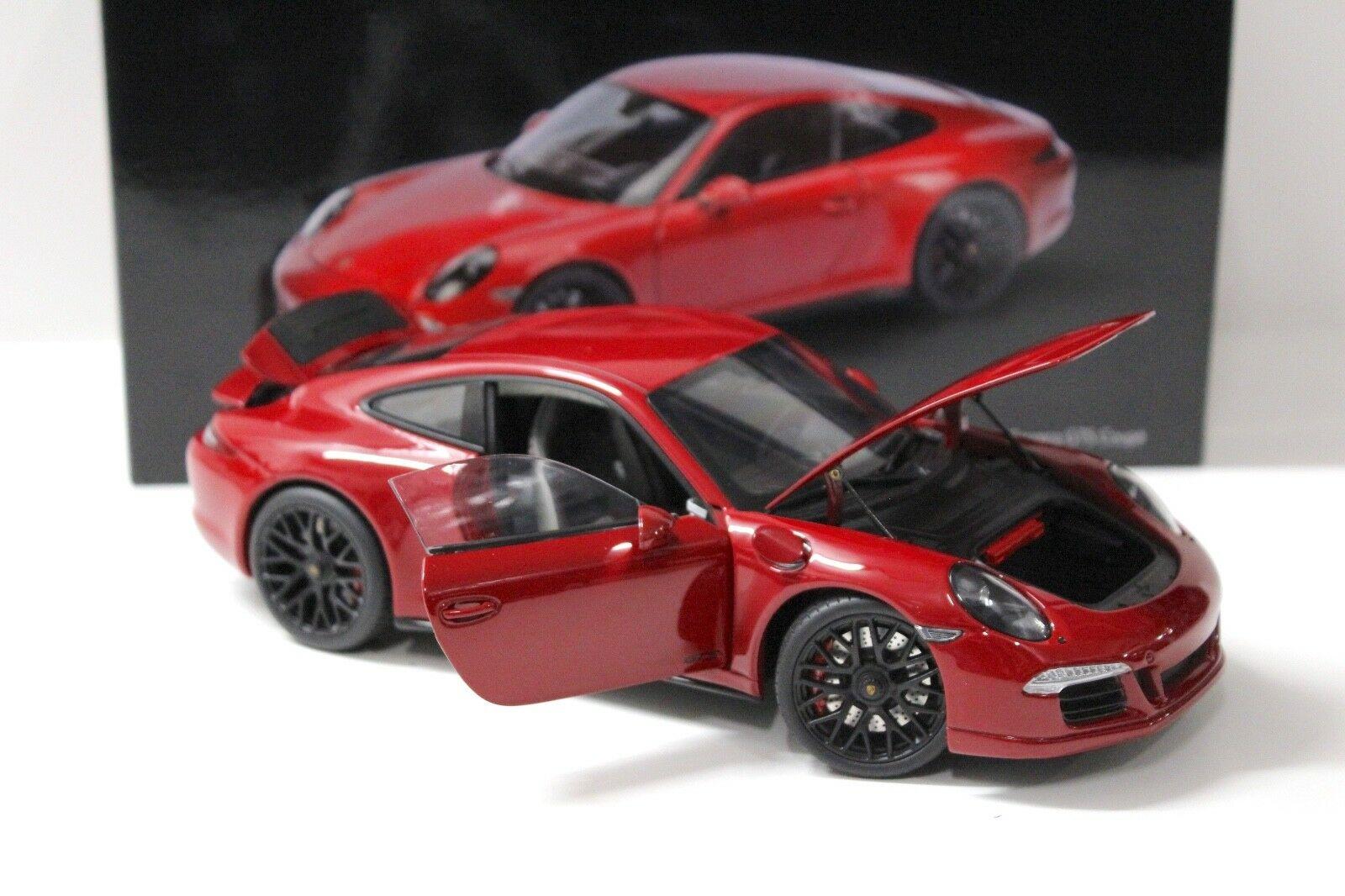 1:18 Schuco Porsche 911 (991) Carrera GTS Karmin red