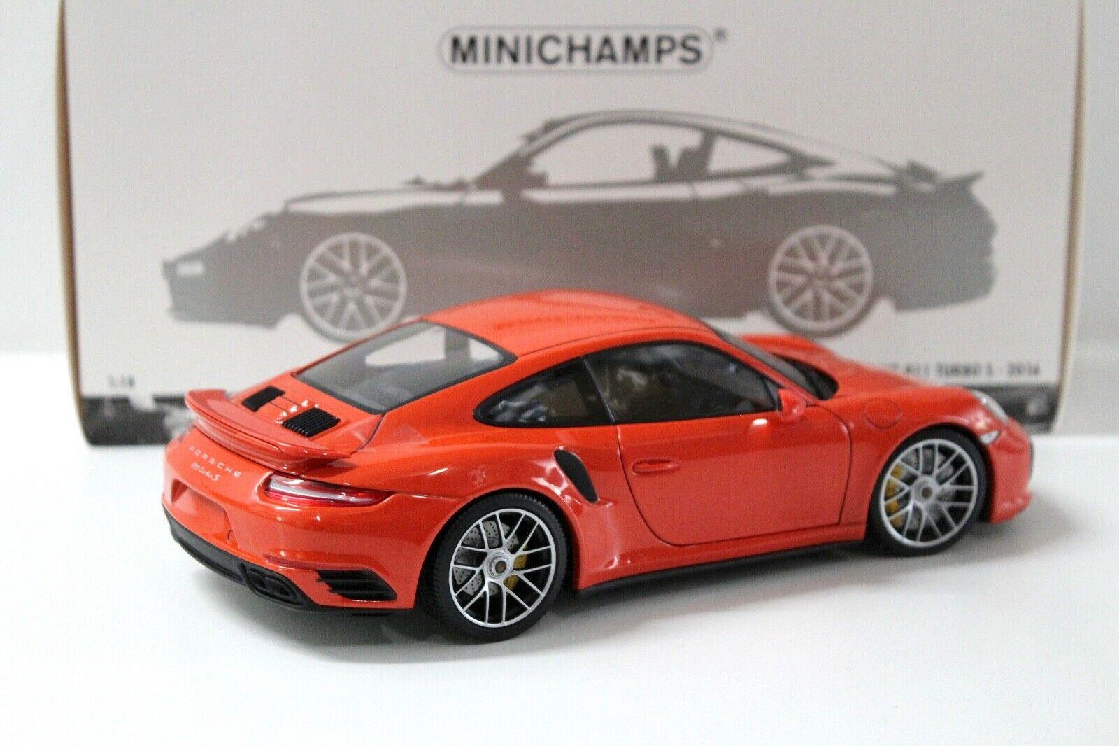 1:18 Minichamps Porsche 911 991.II Turbo S Coupe orange 2016