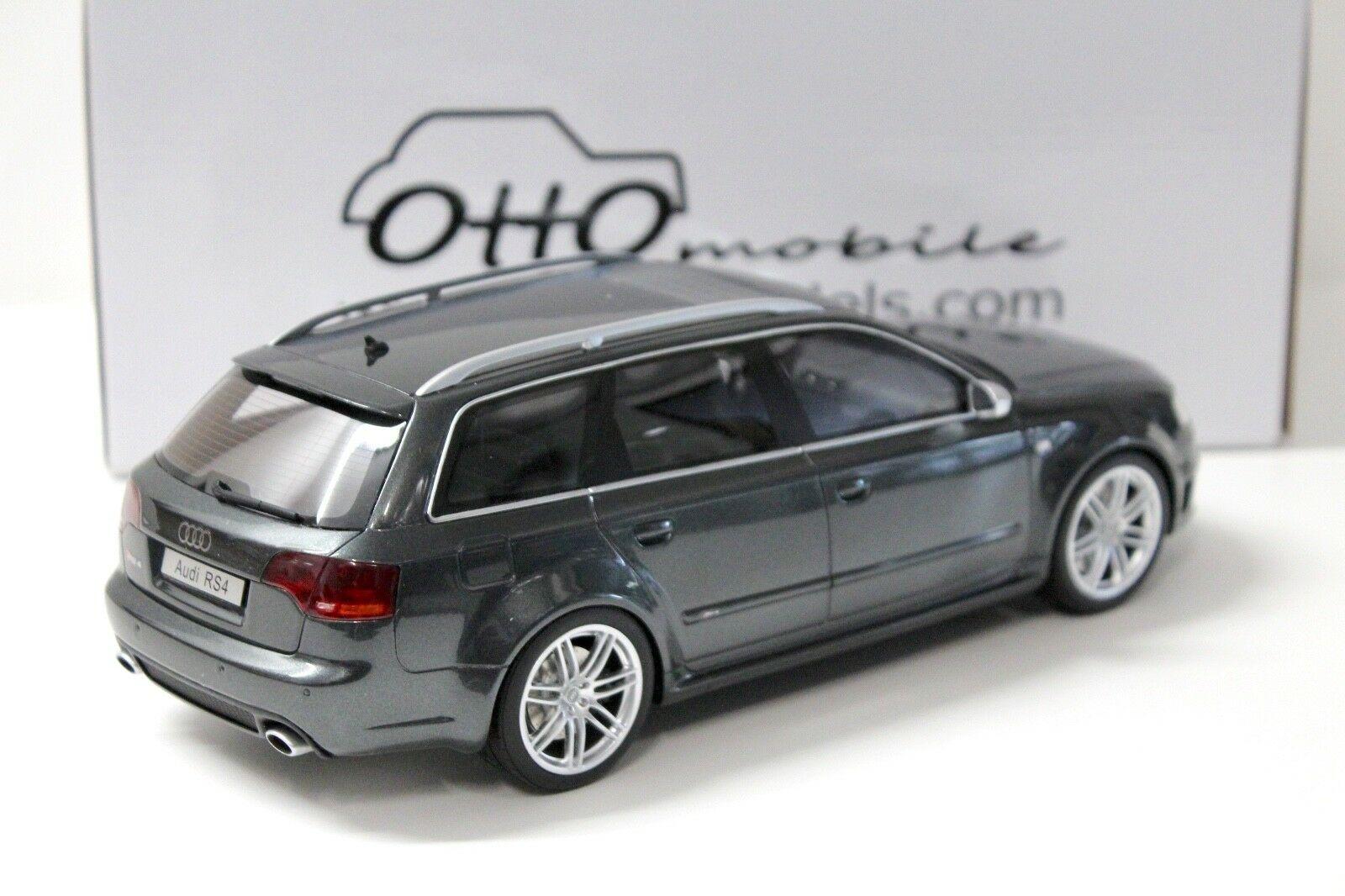 1:18 OTTO mobile OT721 Audi RS4 Avant B7 daytona grey