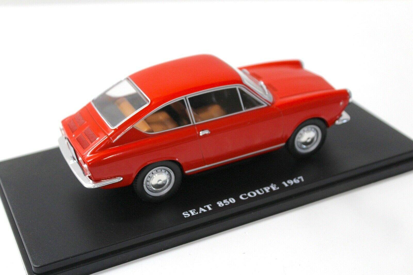 1:24 Fabbri Seat 850 Coupe red 1967