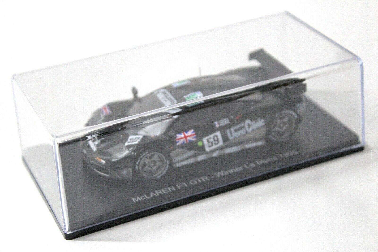 1:43 Spark McLaren F1 GTR Winner Le Mans #59 Dalmas black