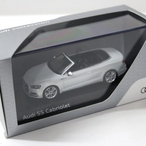 1:43 Jadi Audi S5 Cabriolet pearl white DEALER VERSION
