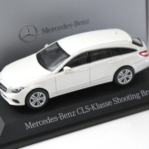 1:43 Norev Mercedes CLS Shooting Brake X218 Mopf white DEALER VERSION