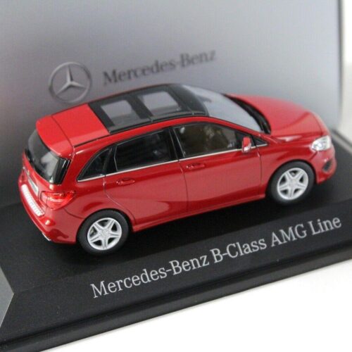 1:43 Norev Mercedes B-Klasse AMG Line red DEALER VERSION