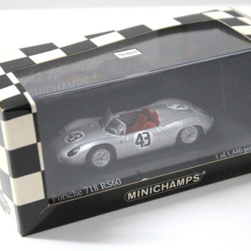 1:43 Minichamps Porsche 718 RS60 Sebring 12 Hours #43