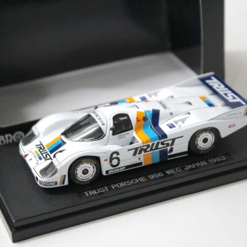 1:43 EBBRO Trust Porsche 956 WEC Japan 1983 Schuppan #6 white