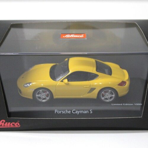 1:43 Schuco Porsche Cayman S yellow