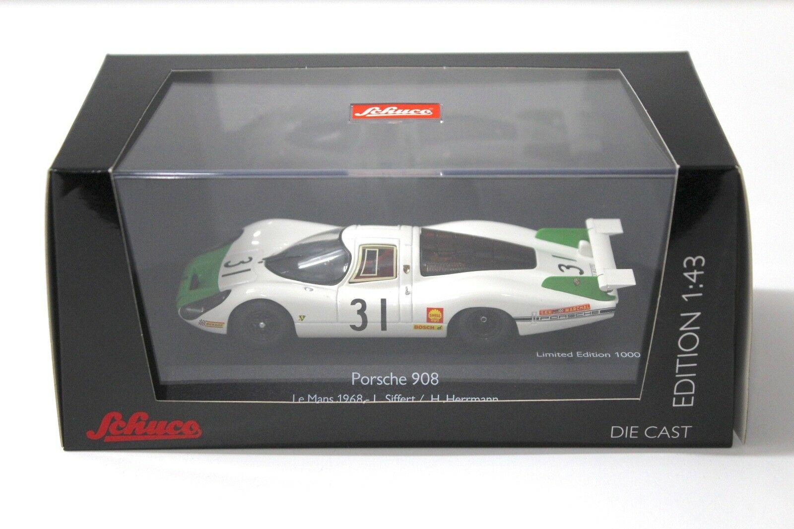 1:43 Schuco Porsche 908 Le Mans 1968 J.Siffert #31