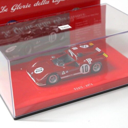 1:43 Minichamps Alfa Romeo T33/3 1971 red #10