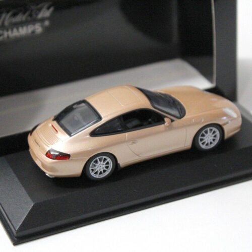 1:43 Minichamps Porsche 911 (996) Carrera Coupe Lachs silver
