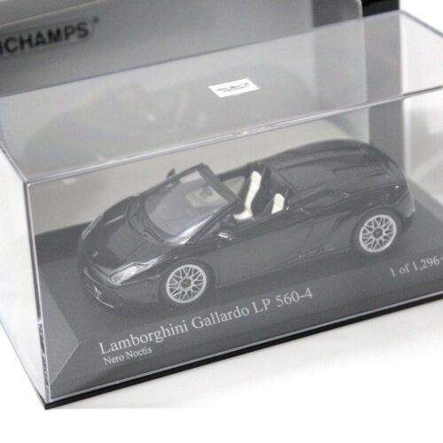 1:43 Minichamps Lamborghini Gallardo LP 560-4 Spyder black