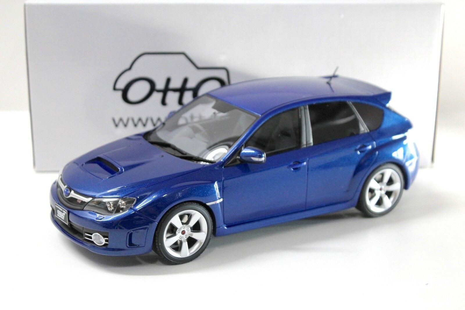 1:18 OTTO mobile OT250 Subaru Impreza WRX STI 2008 blue