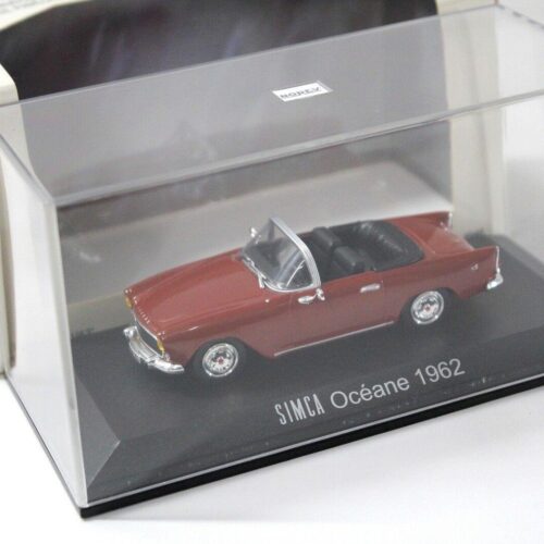 1:43 Norev Simca Oceane Convertible 1962 red