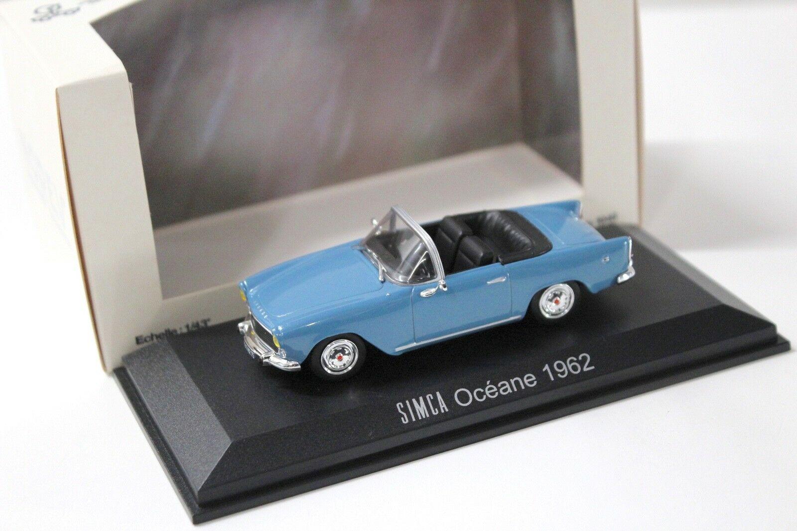 1:43 Norev Simca Oceane Convertible 1962 blue