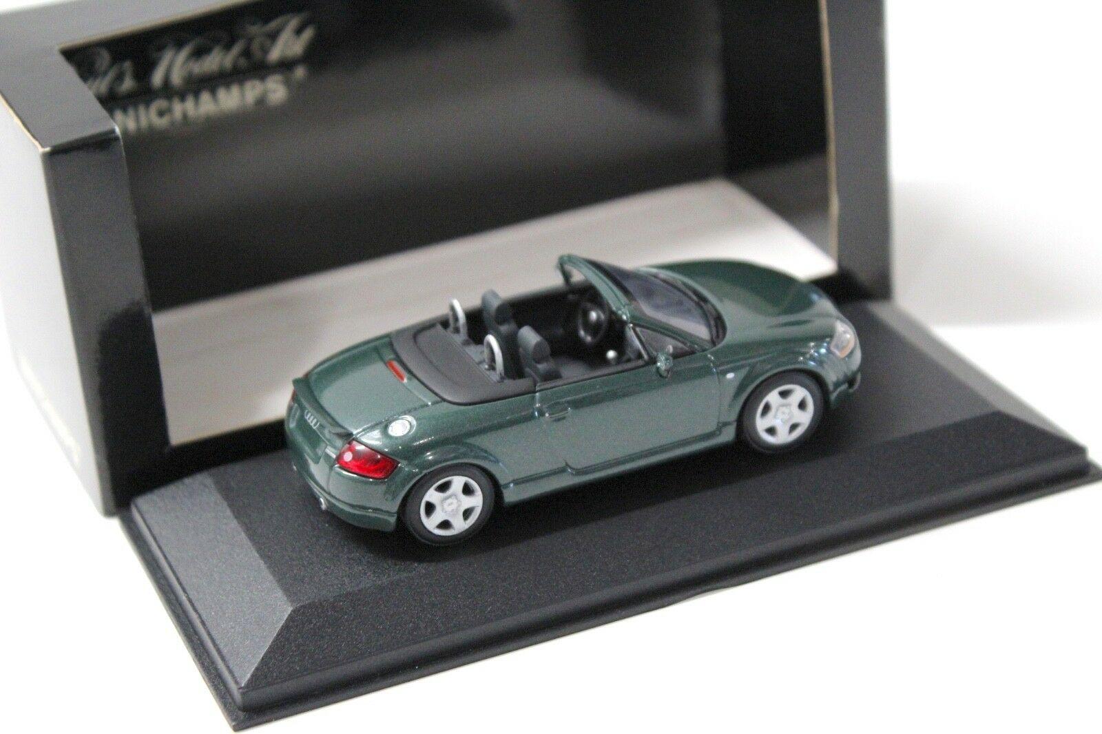 1:43 Minichamps Audi TT Roadster Steppengras green