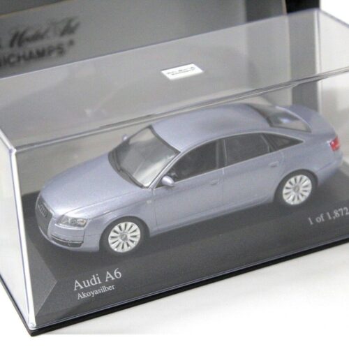 1:43 Minichamps Audi A6 Limousine (C6) Akoya silver