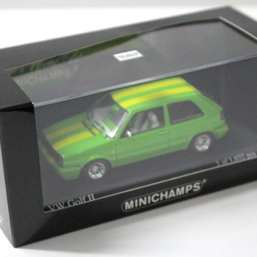 1:43 Minichamps VW Golf 2 Streetmachine green/ yellow