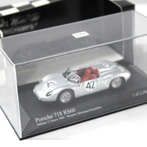 1:43 Minichamps Porsche 718 RS60 Sebring 12 Hours #42