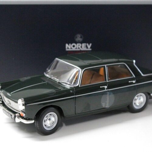 1:18 Norev Peugeot 404 Sedan 1965 dark green
