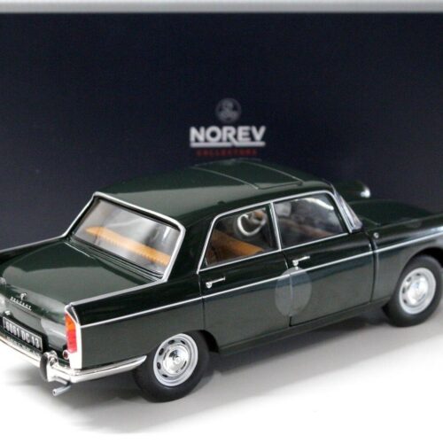 1:18 Norev Peugeot 404 Sedan 1965 dark green