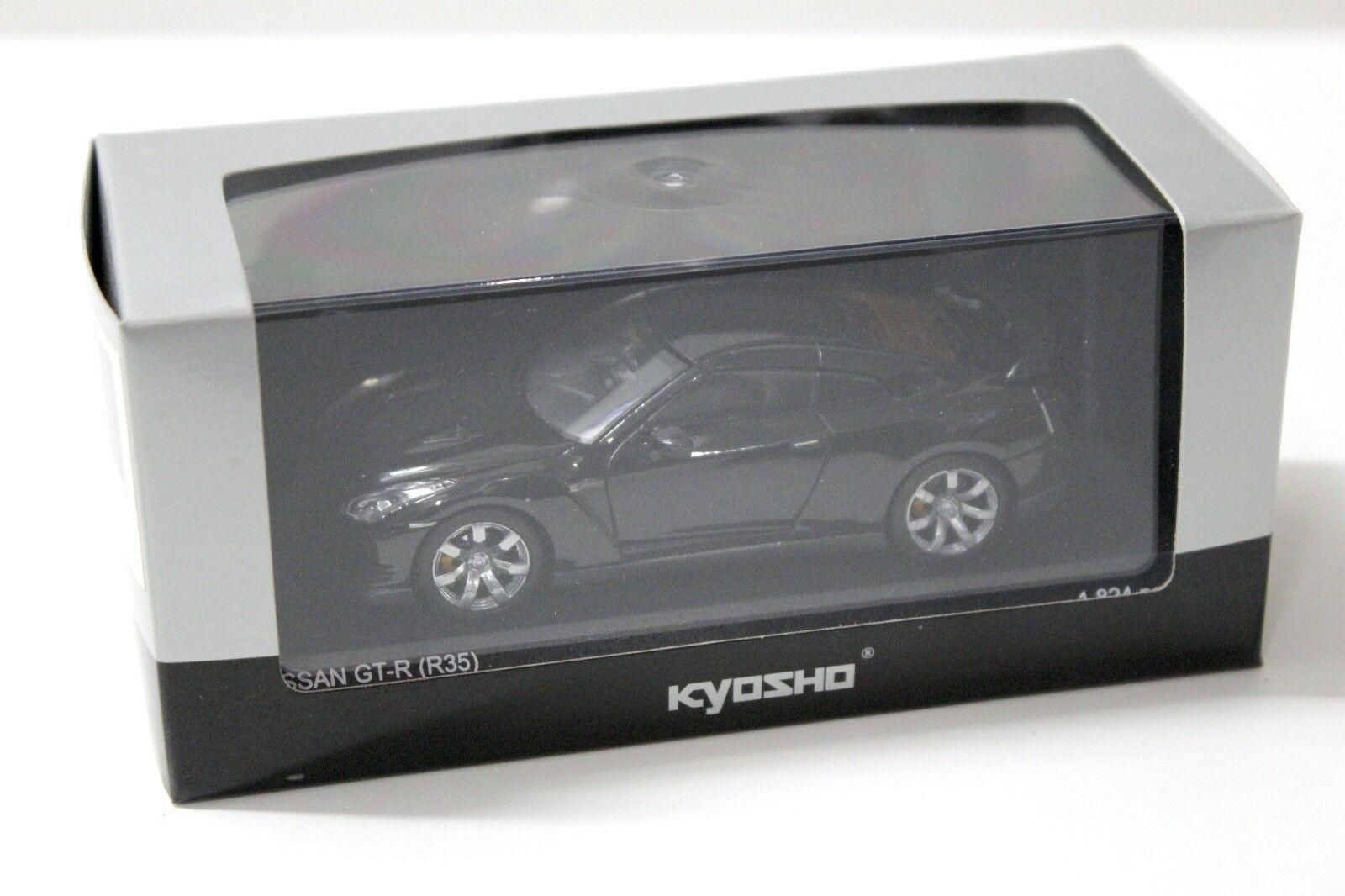 1:43 Kyosho Nissan GT-R R35 Super black 2008