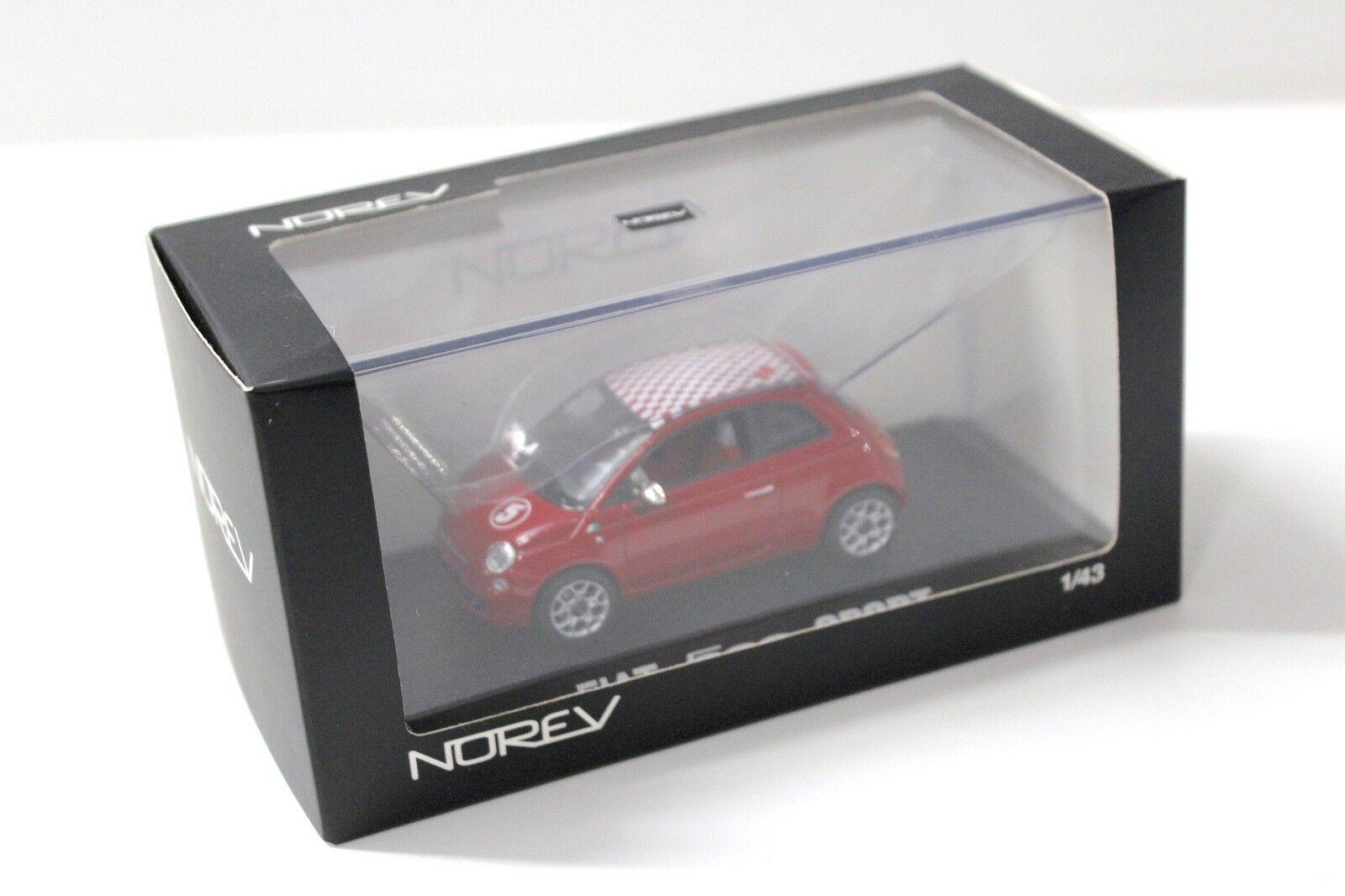 1:43 Norev Fiat 500 Sport red