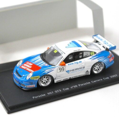 1:43 Spark Porsche 911 997 GT3 CUP #99 "HERMES" CUP 2007