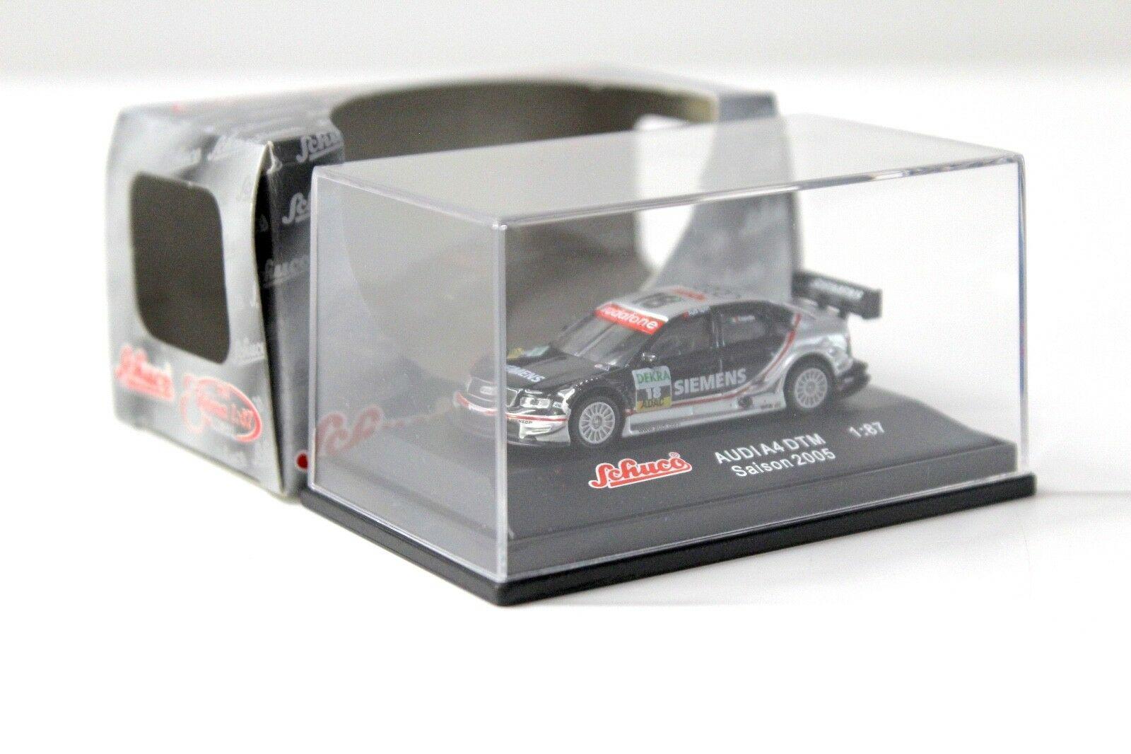 1:87 Schuco Audi A4 DTM 2005 Capello #18 SIEMENS