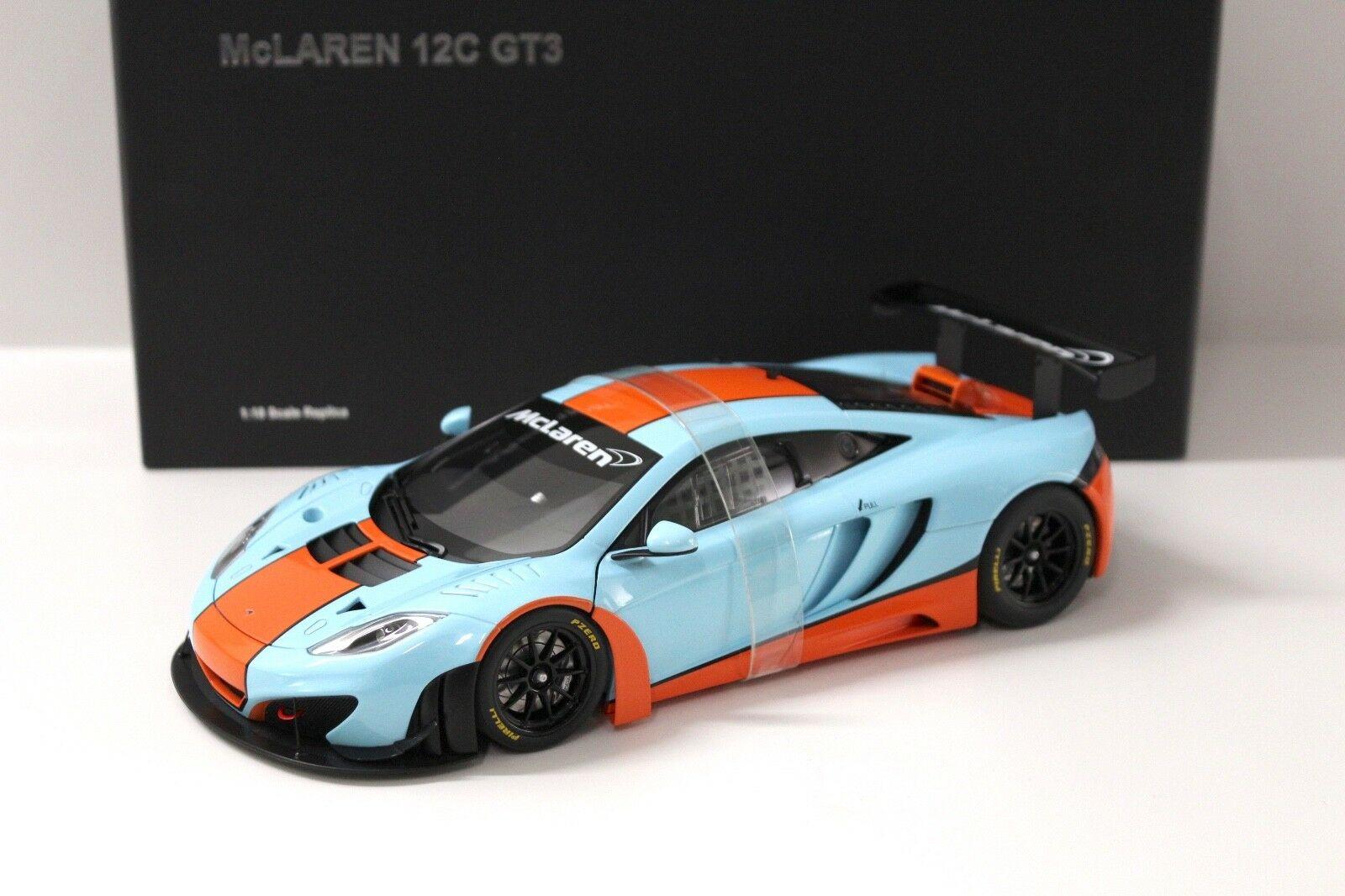 1:18 AUTOart McLaren MP4-12C GT3 Gulf Livery 2011