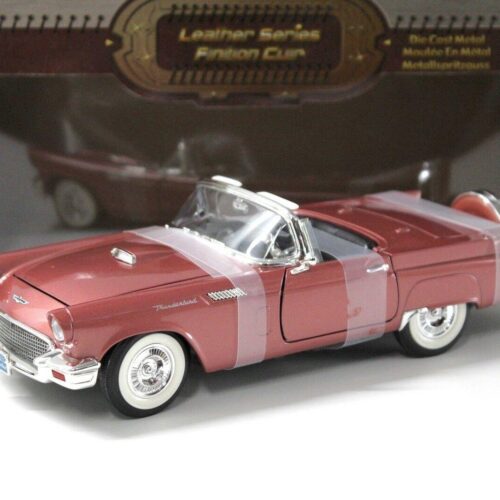 1:18 Road Signature Ford Thunderbird "REAL LEATHER" purple-red
